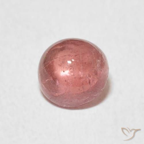 Turmalina rosa médio Natural 0.72ct, Redondo, Transparente