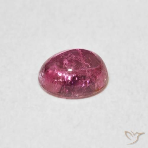 Turmalina Laranja Rosa Natural 0.78ct, oval, Transparente