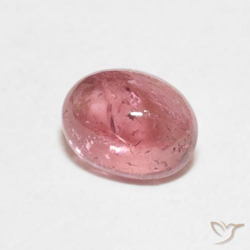 Turmalina Rosa chiclete Natural 0.80ct, oval, Transparente