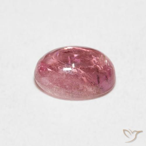 Turmalina Rosa chiclete Natural 0.80ct, oval, Transparente