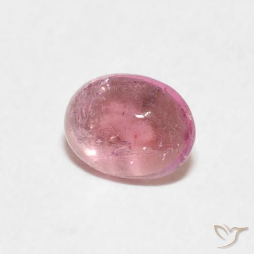 Turmalina Rosa chiclete Natural 0.65ct, oval, Transparente