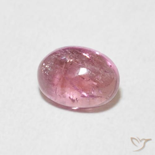 Turmalina rosa médio Natural 0.72ct, oval, Transparente