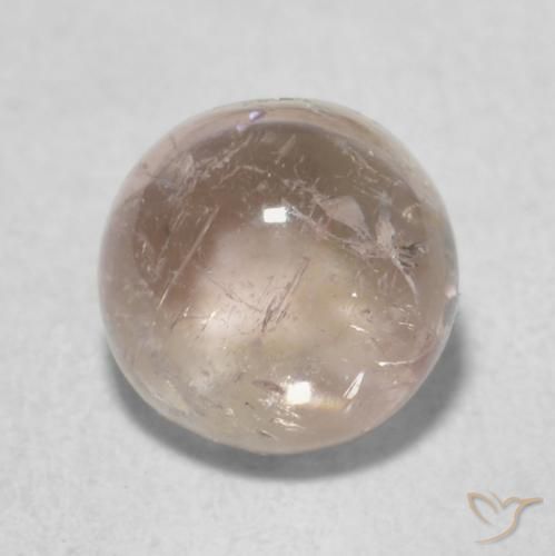 1.18ct Natural rosa médio Turmalina, Redondo, Transparente