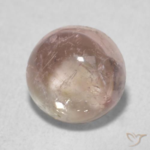 Turmalina rosa médio Natural 1.18ct, Redondo, Transparente