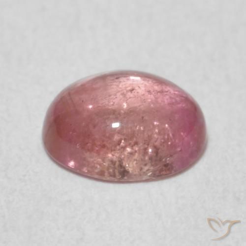 Turmalina Luz rosa Natural 0.75ct, oval, Transparente