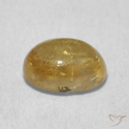 Turmalina Amarelo Toscana Natural 0.72ct, oval, Transparente
