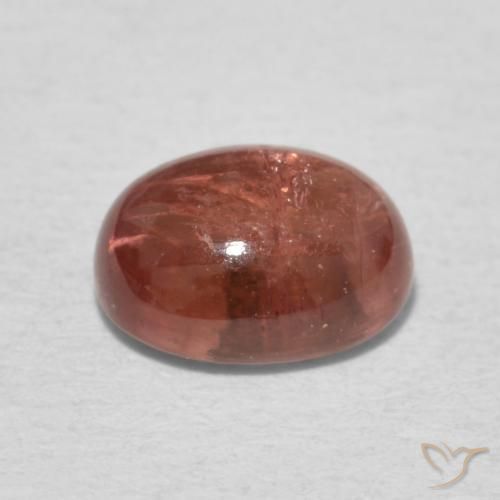 Turmalina Laranja Rosa Natural 1.39ct, oval, Transparente