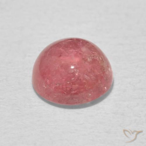 Turmalina Tom Rosa Natural 1.23ct, Redondo, Transparente