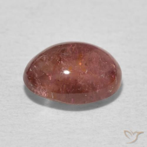 Turmalina Jacarandá Rosa Natural 1.40ct, oval, Transparente