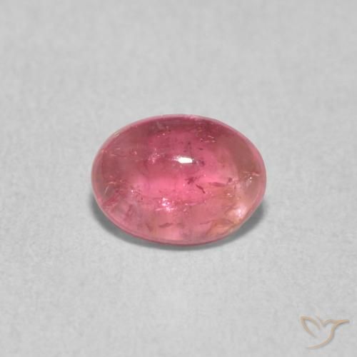 0.67ct Natural Luz rosa Turmalina, oval, Transparente
