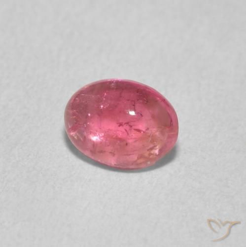 Turmalina Luz rosa Natural 0.67ct, oval, Transparente