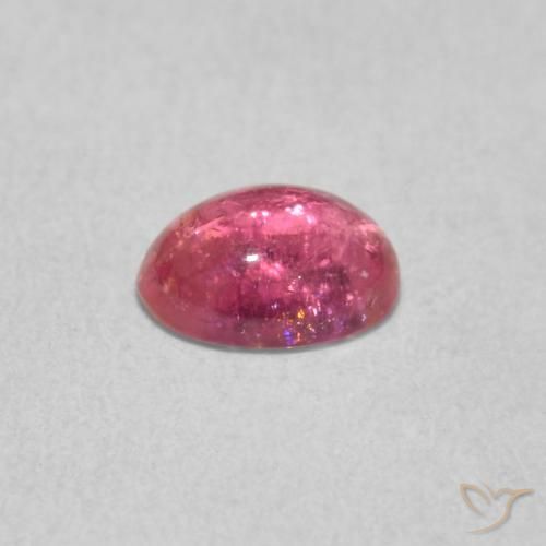 Turmalina Luz rosa Natural 0.67ct, oval, Transparente