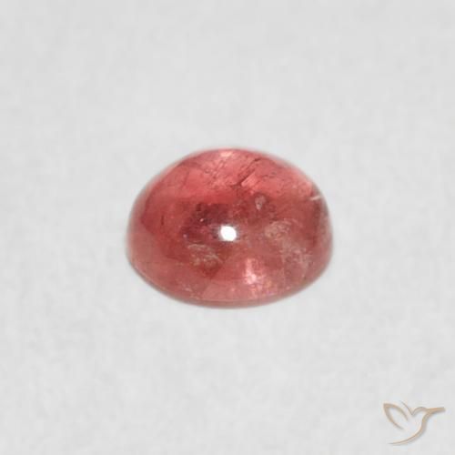 Turmalina rosa médio Natural 0.47ct, Redondo, Transparente