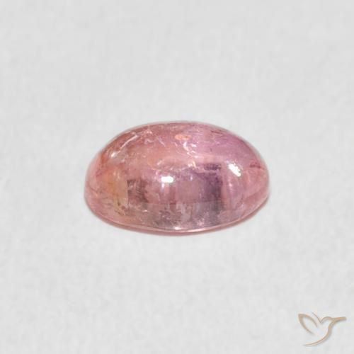 Turmalina Luz rosa Natural 0.99ct, oval, Transparente
