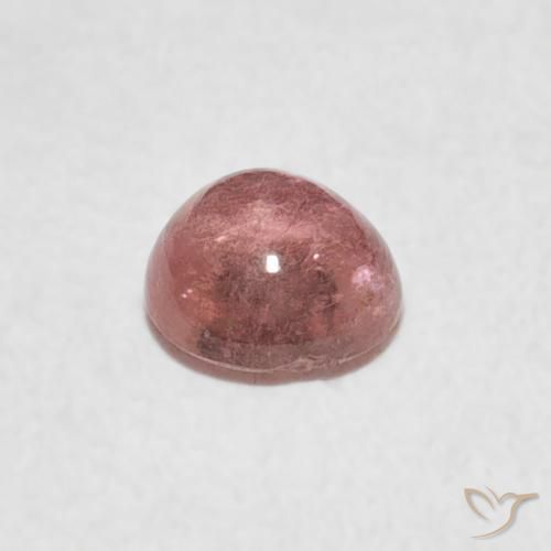 Turmalina Luz rosa Natural 0.57ct, Redondo, Transparente