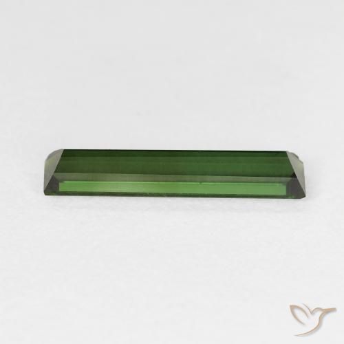 Turmalina Verde floresta Natural 1.28ct, baguete, VS