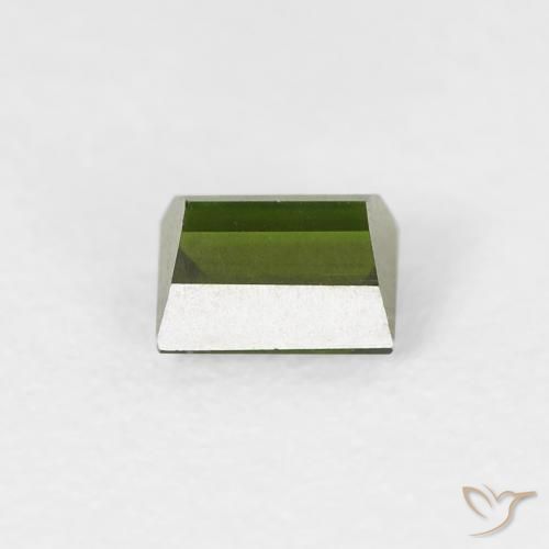 Turmalina Verde floresta Natural 0.46ct, baguete, VS