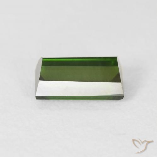 Turmalina Verde floresta Natural 1.18ct, baguete, VVS