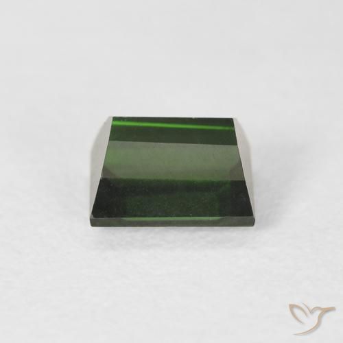 Turmalina Verde escuro Natural 1.14ct, baguete, VVS