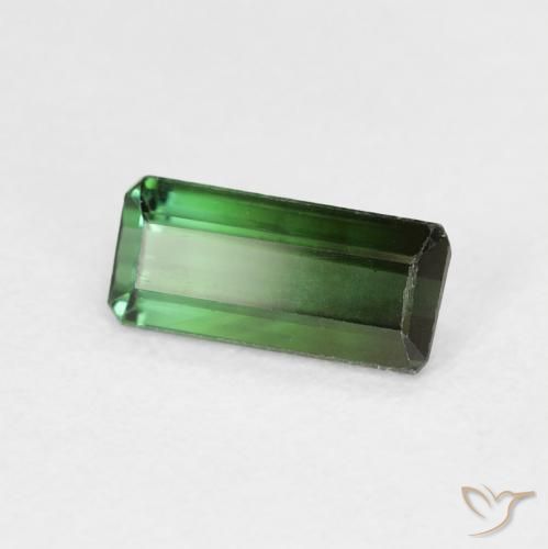 Turmalina Verde Natural 0.86ct, Corte Octógono / Esmeralda, VS