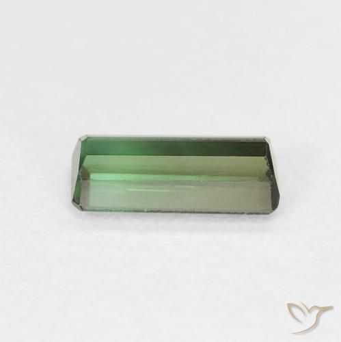 Turmalina Verde Natural 0.86ct, Corte Octógono / Esmeralda, VS