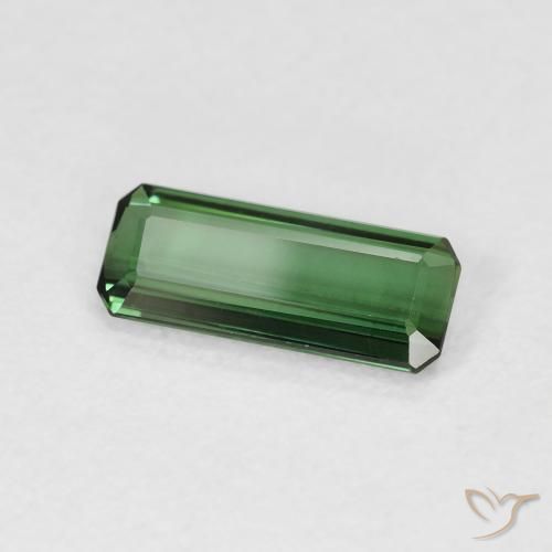 Turmalina Verde Natural 0.81ct, Corte Octógono / Esmeralda, VS