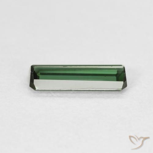 Turmalina Verde Natural 0.81ct, Corte Octógono / Esmeralda, VS