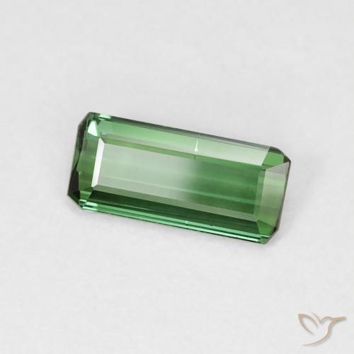 Turmalina Verde Natural 1.00ct, Corte Octógono / Esmeralda, VS