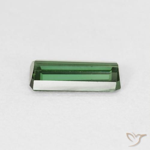 Turmalina Verde Natural 1.00ct, Corte Octógono / Esmeralda, VS