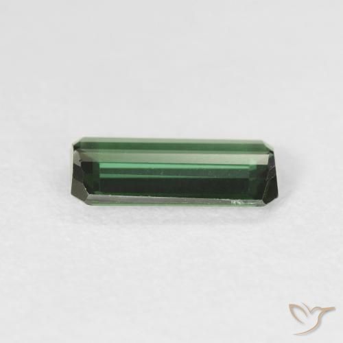 Turmalina Verde Natural 0.95ct, Corte Octógono / Esmeralda, VVS
