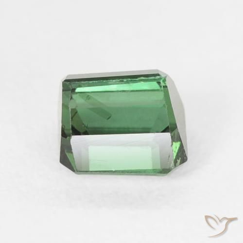 Turmalina verde pinho Natural 0.92ct, Corte Octógono / Esmeralda, VS
