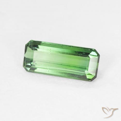 Turmalina Verde Natural 0.79ct, Corte Octógono / Esmeralda, VVS-VS