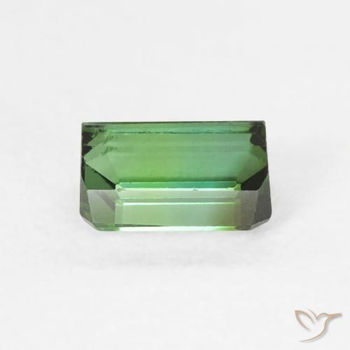 Turmalina Verde Natural 0.61ct, Corte Octógono / Esmeralda, VVS