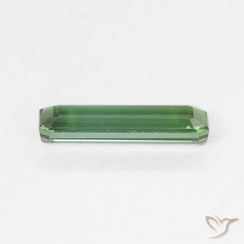 Turmalina Luz verde Natural 0.97ct, Corte Octógono / Esmeralda, VVS-VS