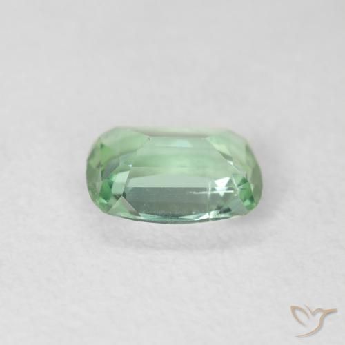 Turmalina Luz verde Natural 0.67ct, Almofada, VS
