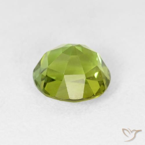 Turmalina Verde Vivo Claro Natural 1.65ct, oval, VVS-VS