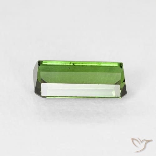 Turmalina Verde floresta Natural 0.73ct, Corte Octógono / Esmeralda, VS