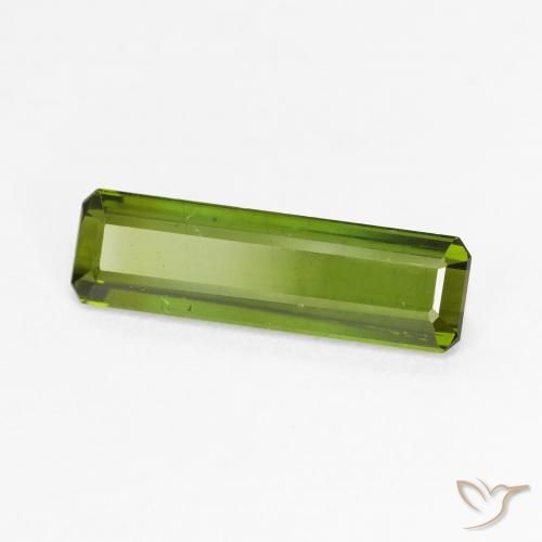 Turmalina Terra Verde Natural 2.02ct, Corte Octógono / Esmeralda, VS