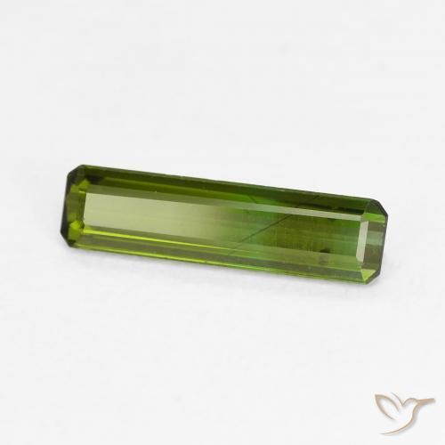 Turmalina Terra Verde Natural 1.06ct, Corte Octógono / Esmeralda, VVS-VS