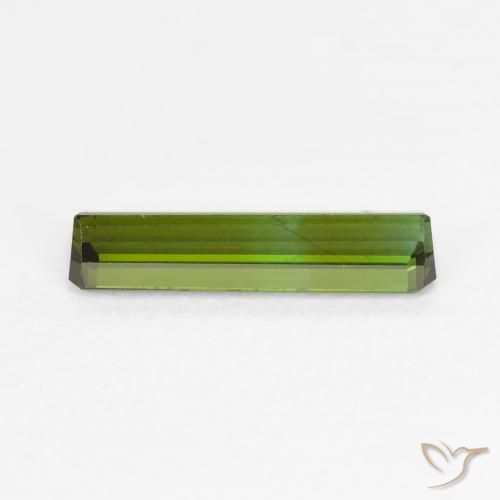 Turmalina Terra Verde Natural 1.06ct, Corte Octógono / Esmeralda, VVS-VS