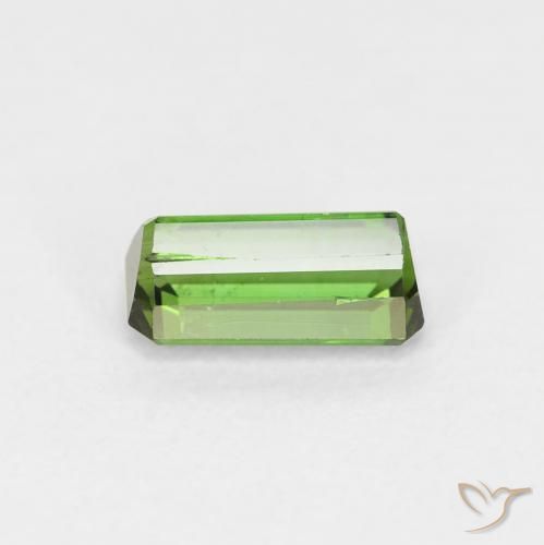 Turmalina Verde floresta Natural 0.85ct, Corte Octógono / Esmeralda, VS-SI