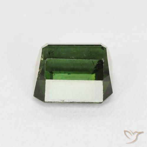 Turmalina Verde floresta Natural 2.26ct, Corte Octógono / Esmeralda, VS
