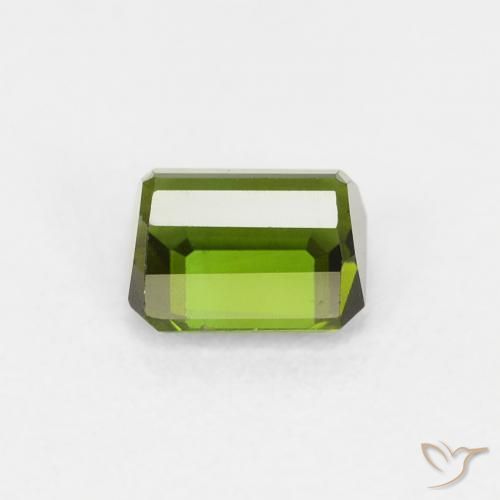 Turmalina Algas Verdes Natural 0.72ct, Corte Octógono / Esmeralda, VVS-VS