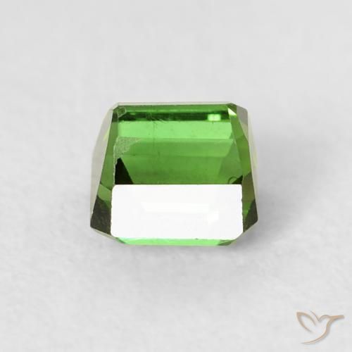 Turmalina Verde floresta Natural 0.64ct, Corte Octógono / Esmeralda, VS