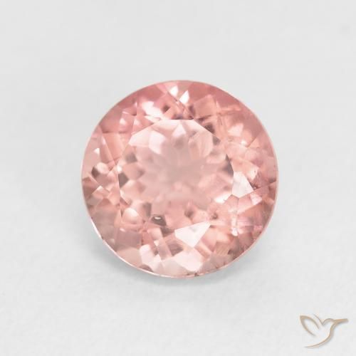 Turmalina Rosa Terroso Natural 1.67ct, Redondo, VS