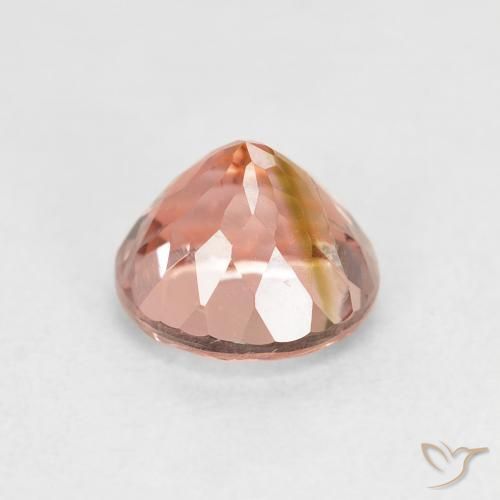 Turmalina Rosa Alaranjado Natural 1.41ct, Redondo, VS
