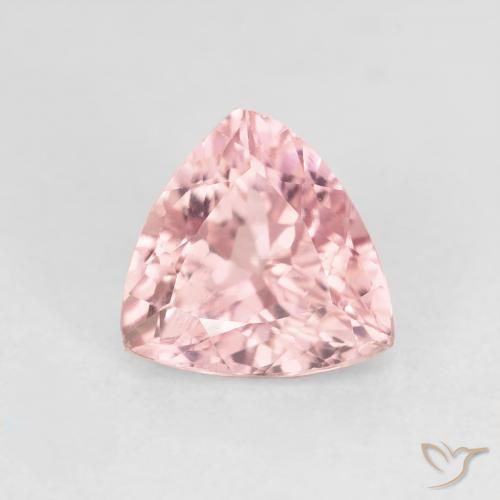 1.45ct Natural Medium Light-Pink Turmalina, Trilhão, VS