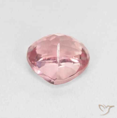 Turmalina Rosa choque claro Natural 1.52ct, Formato de pêra, VS