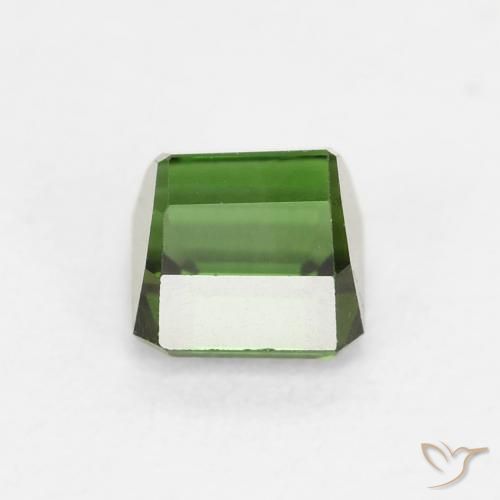 Turmalina Medium Dark-Green Natural 0.80ct, Corte Octógono / Esmeralda, VVS