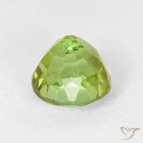 Turmalina Verde Vivo Claro Natural 1.38ct, Redondo, VS